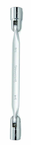 1/2 x 9/16" - High Polished Double Flex Head Wrench - 12 Point - Benchmark Tooling