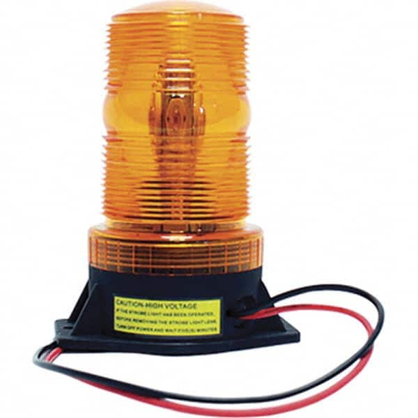 Railhead Corporation - Strobe & Flashing Lights Light Type: Single; Double; Quad; Revolving Lens Color: Amber - Benchmark Tooling