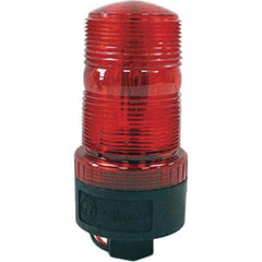 Railhead Corporation - Strobe & Flashing Lights Light Type: Single; Double; Quad; Revolving Lens Color: Red - Benchmark Tooling