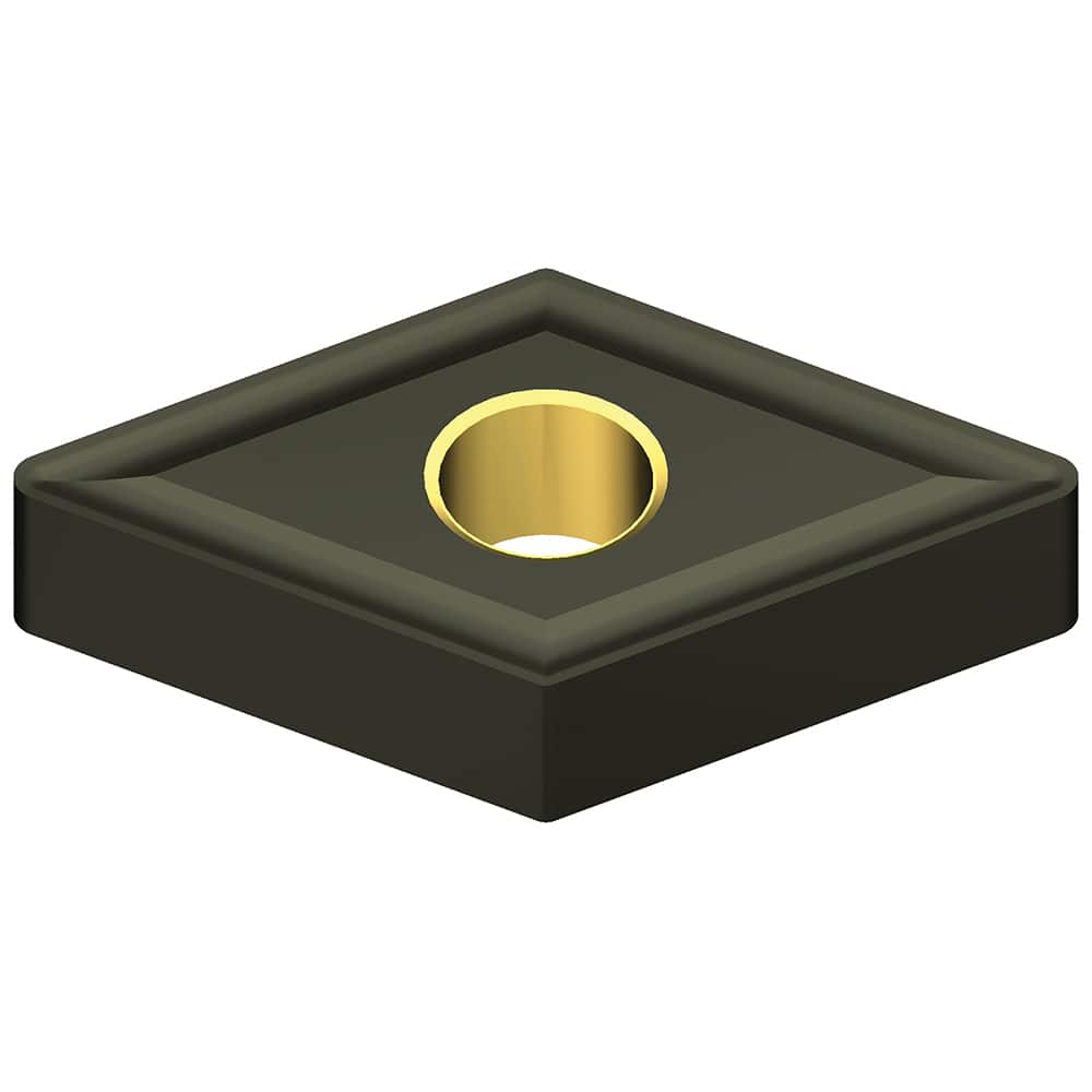 DNMG442EGZ-AC4010K Carbide Turning Insert Al2O3/TiCN Finish, 15.5mm Long, 1/2″ Inscribed Circle, 0.0315″ Corner Radius, 1/4″ Thick, 55° Included Angle, Series AC4000K