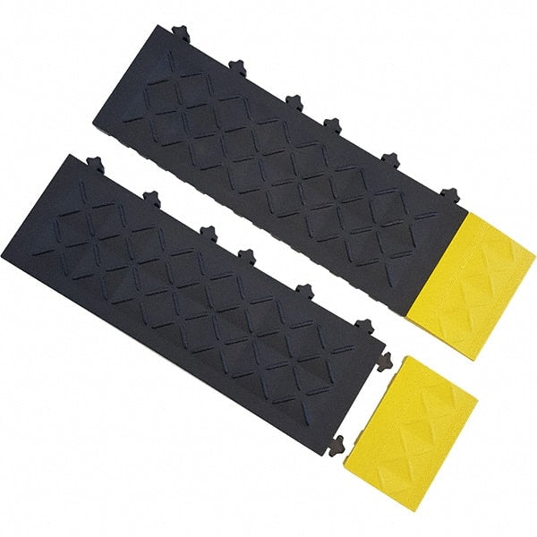 Ergo Advantage - 6" Long x 4" Wide x 1" Thick, Anti-Fatigue Modular Matting Anti-Fatigue Flooring - Benchmark Tooling