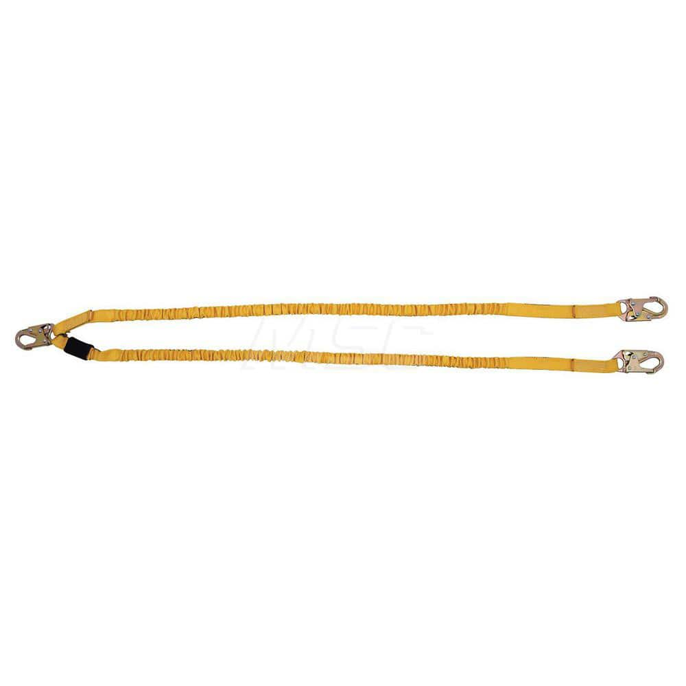 Lanyards & Lifelines; Load Capacity: 5000 lb; Construction Type: Webbing; Harness Type: Ladder Climbing; Lanyard End Connection: Snap Hook; Anchorage End Connection: Snap Hook; Length Ft.: 6.00