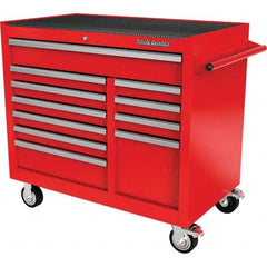 PRO-SOURCE - 11 Drawer 1,540 Lb Capacity Steel Tool Roller Cabinet - Benchmark Tooling