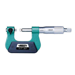 Insize USA LLC - Screw Thread Micrometers; Operation Type: Mechanical ; Minimum Measurement (Decimal Inch): 2.0000 ; Maximum Measurement (Decimal Inch): 3.0000 ; Graduation (Decimal Inch): 0.001 ; Accuracy (Decimal Inch): 0.010000 ; Thimble Type: Ratchet - Exact Industrial Supply