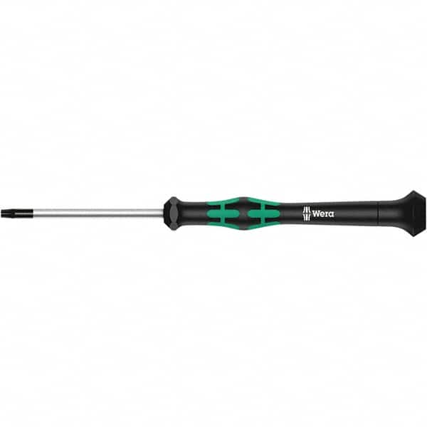 Wera - T4 Torx Driver - 1-37/64" Blade Length, 137mm OAL, Ergonomic Handle - Benchmark Tooling