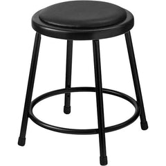 NPS - Stationary Stools Type: Fixed Height Stool Base Type: Steel - Benchmark Tooling