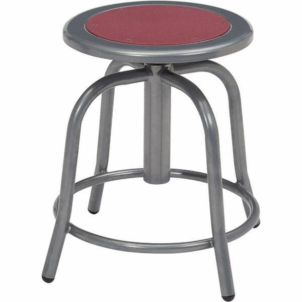 NPS - Swivel & Adjustable Stools Type: Adjustable Height Swivel Stool Base Type: Steel - Benchmark Tooling