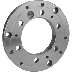 Hertel - Lathe Chuck Adapter Back Plates Nominal Chuck Size: 8 Spindle Nose Type: A Series - Benchmark Tooling