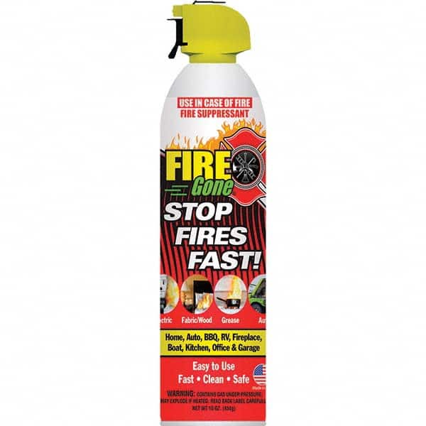 Made in USA - Fire Extinguishers Capacity: 1 Lb Extinguishing Agent: Wet Chemical - Benchmark Tooling