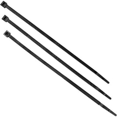 Steiner - Black Welding Screen Adjustable Plastic Ties - Use with Welding Curtains & Screens - Benchmark Tooling