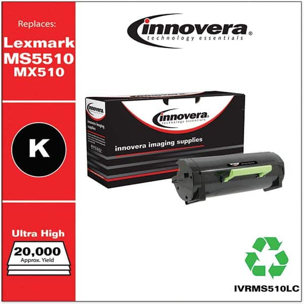 innovera - Office Machine Supplies & Accessories For Use With: Lexmark MS510DN, MS610DE, MS610DN, MS610DTE, MS610DTN, MX510DE, MX510DTE, MX511DE, MX511DHE, MX511DTE, MX610DE, MX611DE, MX611DFE, MX611DHE, MX611DTE Nonflammable: No - Benchmark Tooling