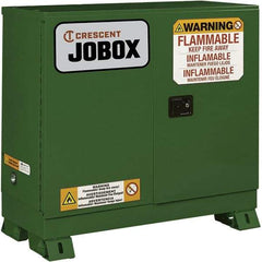 Jobox - Safety Cabinets   Hazardous Chemical Type: Corrosive Chemicals    Color: Green - Benchmark Tooling