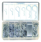 150 Pc. Hitch Pin Clip Assortment - Benchmark Tooling