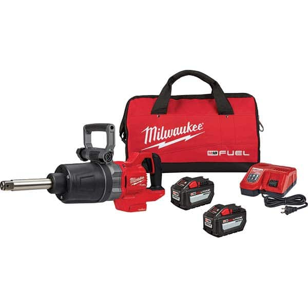 Milwaukee Tool - Cordless Impact Wrenches & Ratchets Voltage: 18.00 Drive Size (Inch): 1 - Benchmark Tooling