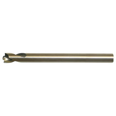 8.00mm RHS / RHC HSS-CO 8% (M42) 135 Degree Split Point Welding Point Drill - Straw / Gold Oxide - Exact Industrial Supply