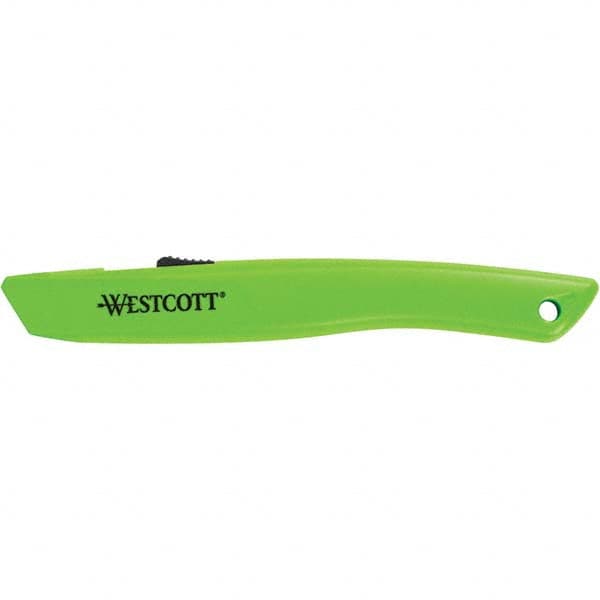 Westcott - Utility Knives, Snap Blades & Box Cutters Type: Safety Cutter Blade Type: Retractable - Benchmark Tooling