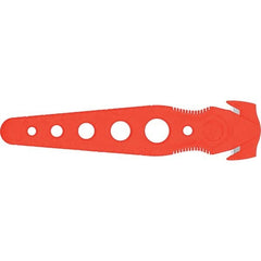 Westcott - Utility Knives, Snap Blades & Box Cutters Type: Safety Cutter Blade Type: Recessed/Hook Blade - Benchmark Tooling