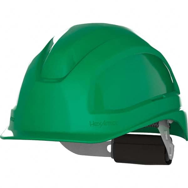 HexArmor - ANSI Type I Class E 6-Point Ratchet Short Brim Hard Hat - Benchmark Tooling