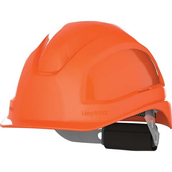 HexArmor - ANSI Type I Class E 6-Point Ratchet Short Brim Hard Hat - Benchmark Tooling