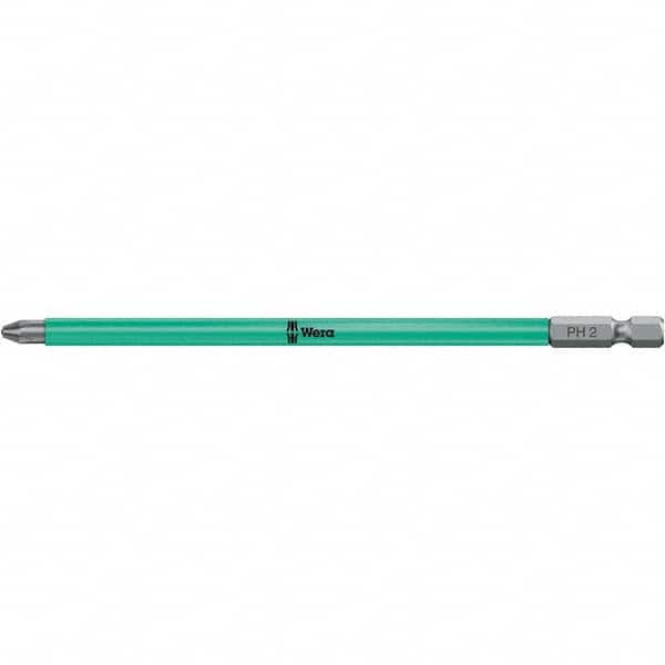 Wera - Phillips Screwdriver Bits Type: Phillips Bit Point Size: 2 - Benchmark Tooling