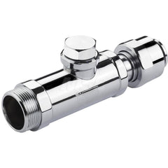 Faucet Replacement Parts & Accessories; Type: Swivel Tee Assembly; For Use With: Universal; Material: Chrome Plated Brass