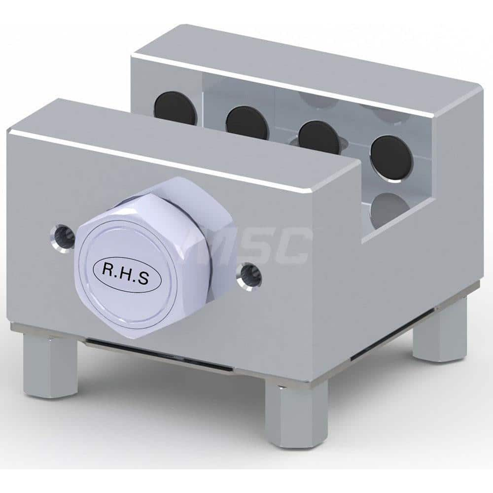 EDM Electrode Holders; System Compatibility: Erowa ITS; Holder Size: U15; Maximum Electrode Size (mm): 15; Electrode Shape Compatibility: Square/Round; Material: Stainless Steel; Flushing Duct: Yes; With Plate: Yes; Hardened: Yes; For Use With: Erowa/RHS