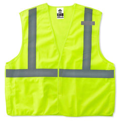 8215BA 2/3 XL Lime Breakaway Mesh Vest Type R Class 2 Economy - Benchmark Tooling