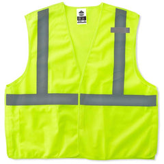 8215BA XS Lime Econ Breakaway Mesh Vest Type R Class 2 - Benchmark Tooling