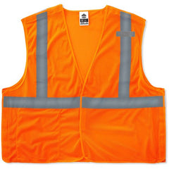 8215BA 4/5 XL Orange Breakaway Mesh Vest Type R Class 2 Economy - Benchmark Tooling