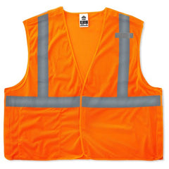 8215BA XS Orange Breakaway Mesh Vest Type R Class 2 Economy - Benchmark Tooling