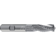 Guhring Optimized Roughing End Mill for Aluminum 6.00mm Diameter 6.0mm Shank 13.00mm Length of Cut 65mm Overall