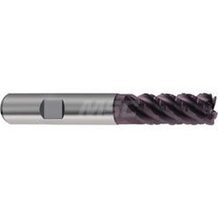 Guhring Roughing End Mill for High Tensile Materials 6.00mm Diameter 6.0mm Shank 13.00mm Length of Cut 57mm Overall