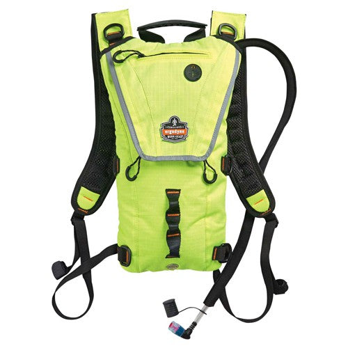 5156 3L Hi-Vis Lime Hydration Pack Premium Low Profile - Exact Industrial Supply