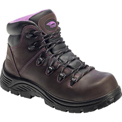 Work Boot: 6″ High, Leather, Composite Toe Wide Width, Non-Slip Sole