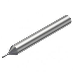 R216.32-00830-AJ08G 1620 0.8mm 2 FL Solid Carbide End Mill - Corner Radius w/Cylindrical Shank - Benchmark Tooling