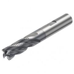 R216.34-08030-BC19B 1620 8mm 4 FL Solid Carbide End Mill - Corner chamfer w/Weldon Shank - Benchmark Tooling