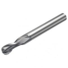 R216.42-05030-AK06G 1610 5mm 2 FL Solid Carbide Ball Nose End Mill w/Cylindrical Shank - Benchmark Tooling