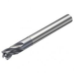 RA216.24-1630DAK04G 1610 6.35mm 4 FL Solid Carbide End Mill - Corner Radius w/Cylindrical Shank - Benchmark Tooling