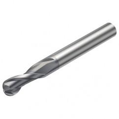 RA216.42-0630-AK12G 1610 2.3622mm 2 FL Solid Carbide Ball Nose End Mill w/Cylindrical Shank - Benchmark Tooling