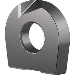Milling Insert:  KDMB16M0ERGN,  KCU15, N/A Finish,  0.6300″ OAW