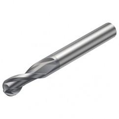 1B231-0318-XA 1620 3.18mm 2 FL Ballnose w/Cylindrical Shank - Benchmark Tooling