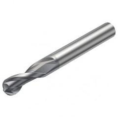 1B231-0476-XA 1620 4.76mm 2 FL Ballnose w/Cylindrical Shank - Benchmark Tooling