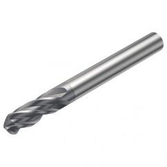 1B240-0300-XA 1630 3mm 4 FL Ballnose w/Cylindrical Shank - Benchmark Tooling