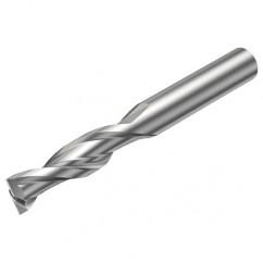 2P160-0400-NA H10F 4mm FL Straight Center Cut w/Cylindrical Shank - Benchmark Tooling