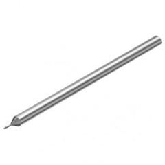 2P212-0050-PC 1620 0.5mm FL Straight Center Cut w/Cylindrical with Neck Shank - Benchmark Tooling