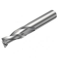 2P232-1000-NA H10F 10mm FL Straight Center Cut w/Cylindrical Shank - Benchmark Tooling