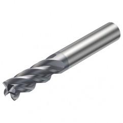 2P340-0400-PA 1630 4mm FL Straight Center Cut w/Cylindrical Shank - Benchmark Tooling