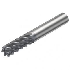 R215.24-04050BAC11H 1610 4mm 4 FL Solid Carbide End Mill - Corner Radius w/Cylindrical Shank - Benchmark Tooling