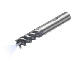 R215.34C16050-BC32P 1640 16mm 4 FL Solid Carbide End Mill - Corner Radius w/Weldon Shank - Benchmark Tooling