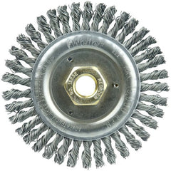 4 1/2 × 5/8″-11-0.020 Wire Size - Roughneck Stringer Bead Weld Cleaning Brush - Benchmark Tooling